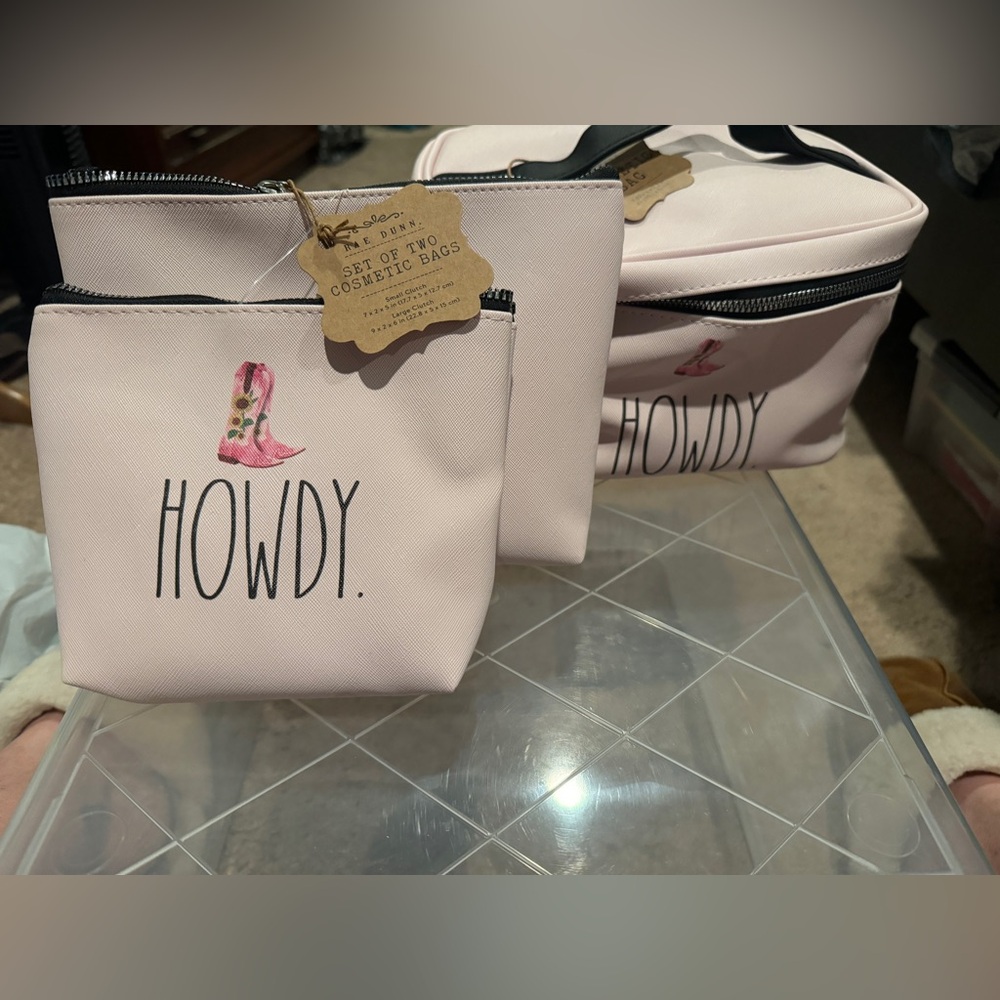 Rae Dunn Cosmetic Bags